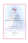 «Наивысшие темпы роста среди дистрибьюторов ЗАО «Аримекс» 2008», Минск, 22 декабря 2008 г. «Наивысшие темпы роста среди дистрибьюторов ЗАО «Аримекс» 2008», Минск, 22 декабря 2008 г.